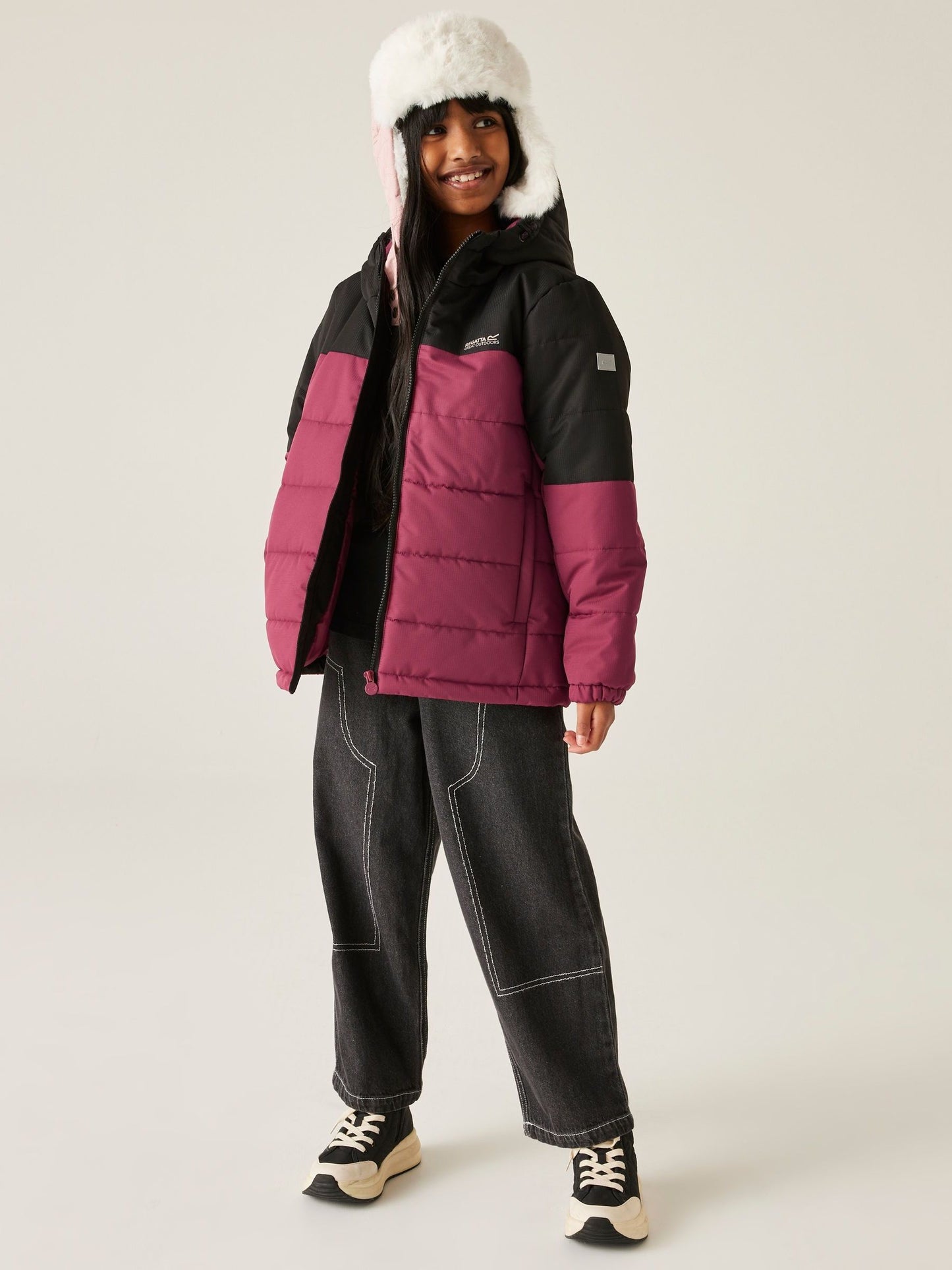 Regatta Black Lofthouse Heavyweight Coat