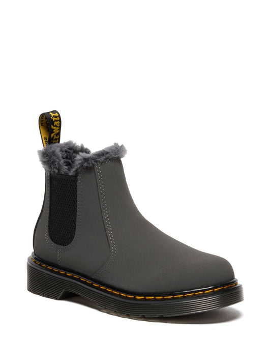 Dr. Martens Grey 2976 Leonore J Soho Buck Shoes