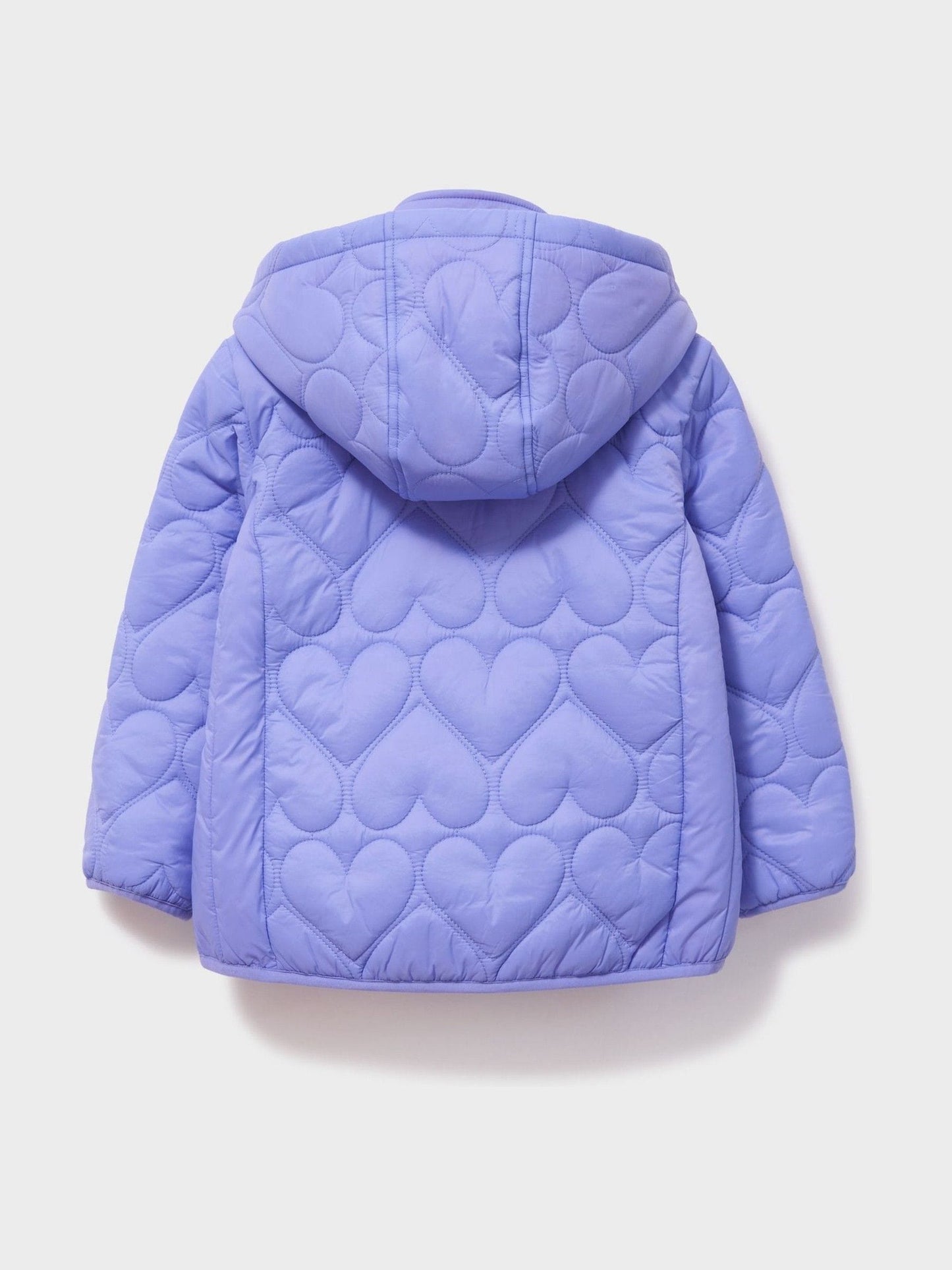 Crew Clothing Blue Heart-Quilt Jacket