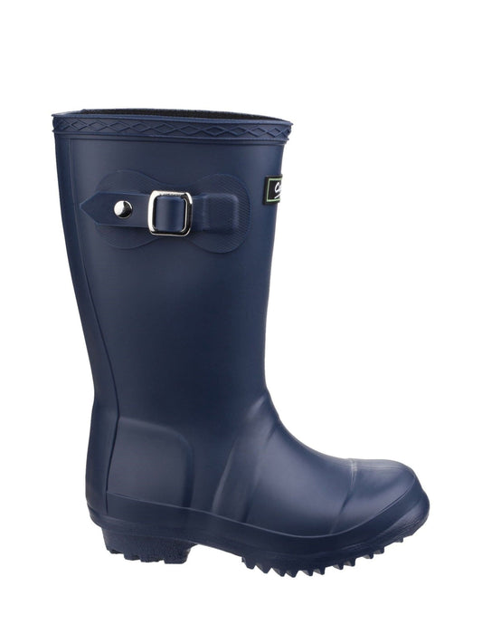 Cotswolds Blue Buckingham Wellingtons